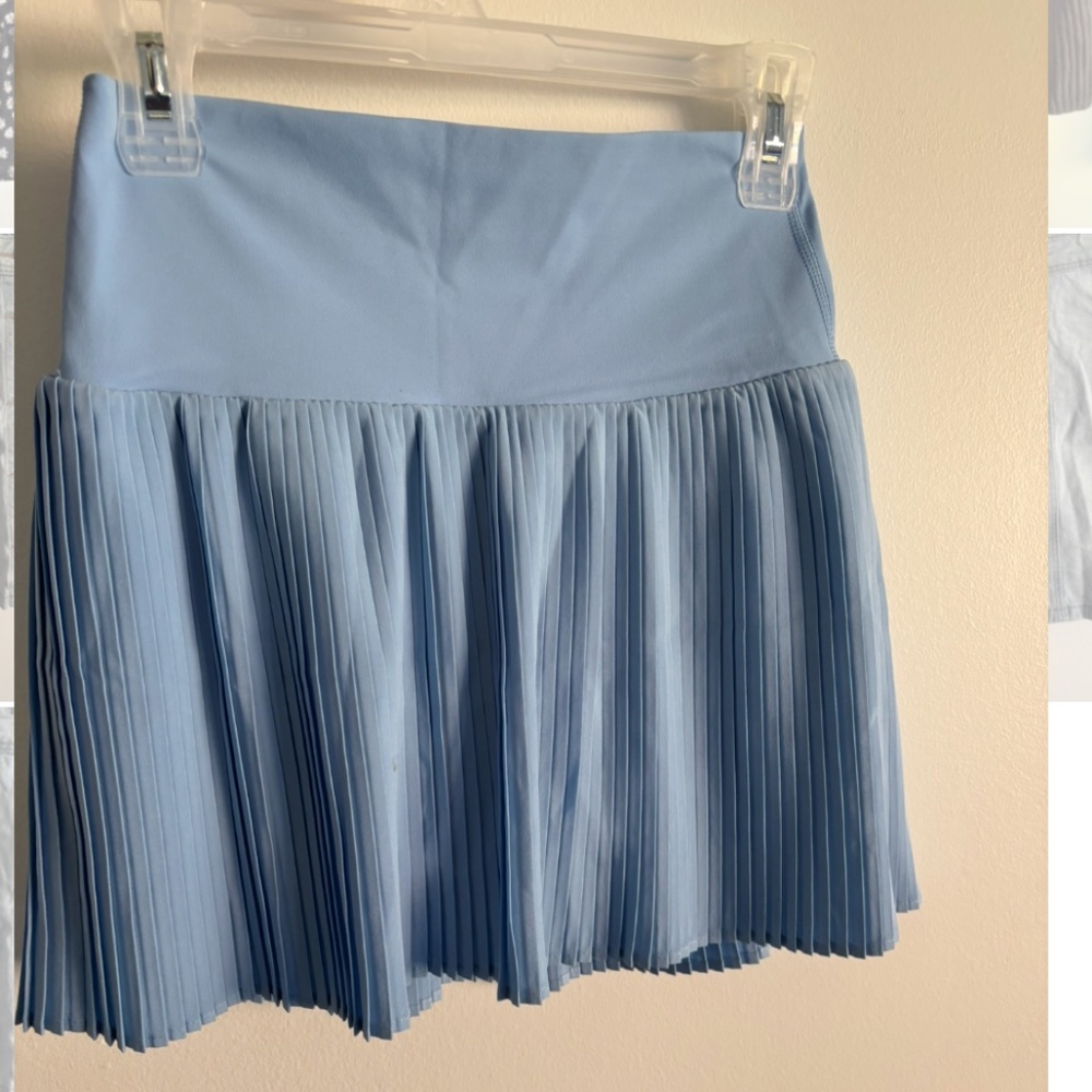 Tennis skirt with built in shorts
